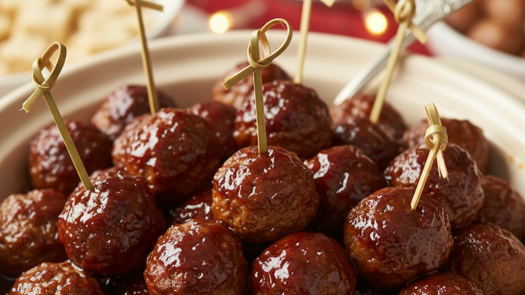 Grape Jelly Meatballs