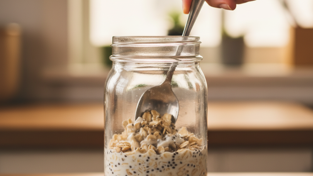 healthy overnight oats recipe