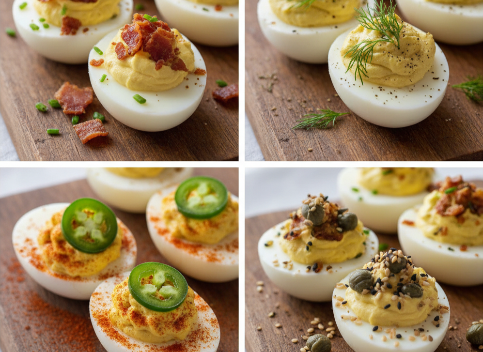 simple deviled eggs